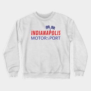 Indianapolis motorsport racing graphic design Crewneck Sweatshirt